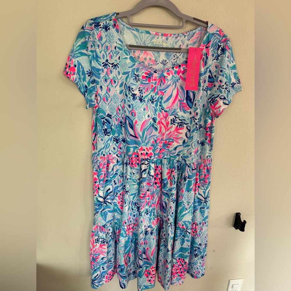 Lilly Pulitzer Geanna Party Princess short sleeve dress New with tags